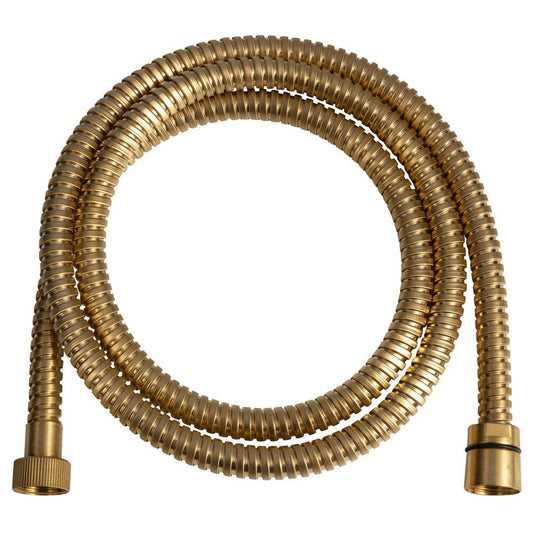 POWERFLEX Plastik-Duschschlauch, 150cm, Gold matt