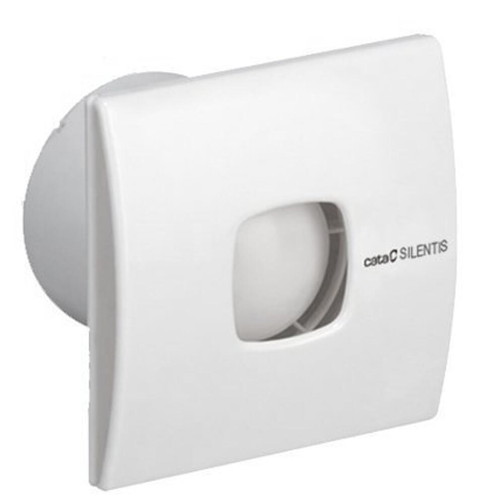 SILENTIS 15 T Badlüfter axial mit Zeitschaltuhr, 25W, Rohrleitung 150mm, weiß
