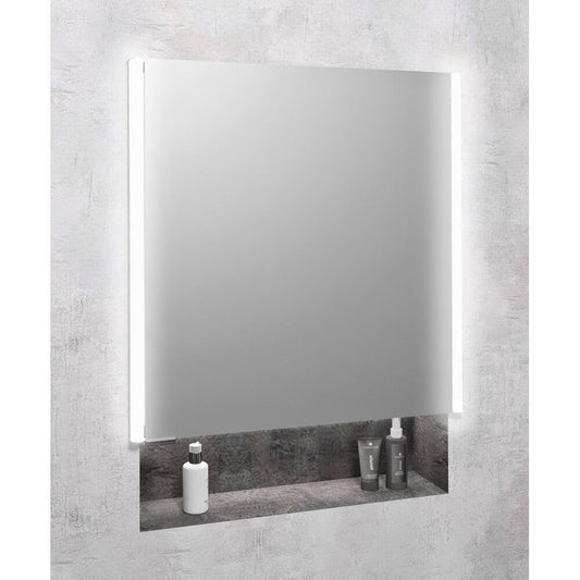 INTEGRA Einbau-Spiegelschrank , LED Beleuchtung 65x70cm,