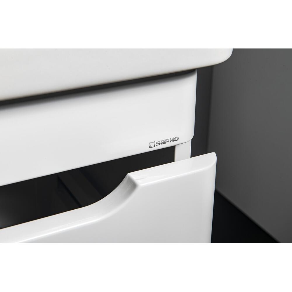 ELLA Unterschrank 56,5x65x43cm, 2x Schublade, weiß