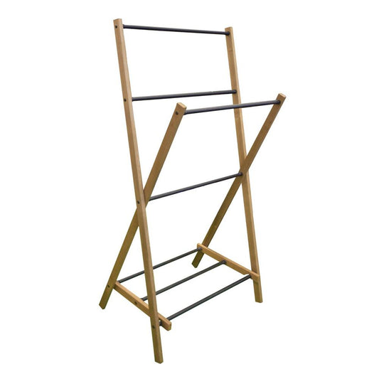 WING Klappbarer Handtuchständer 58x103x35cm, Eschenholz