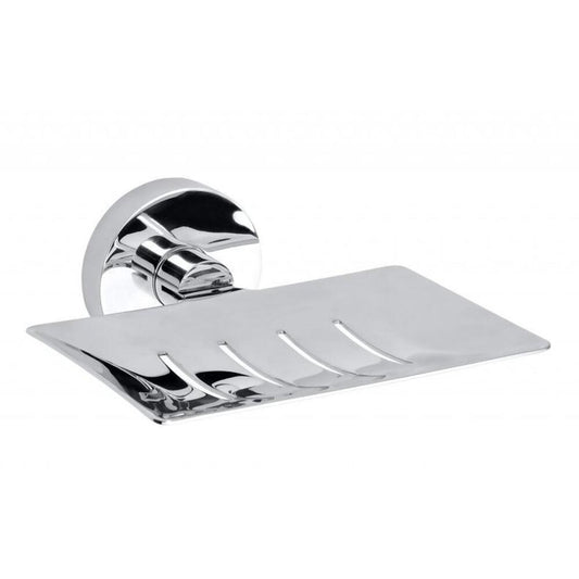 X-ROUND Seifenschale, Chrom
