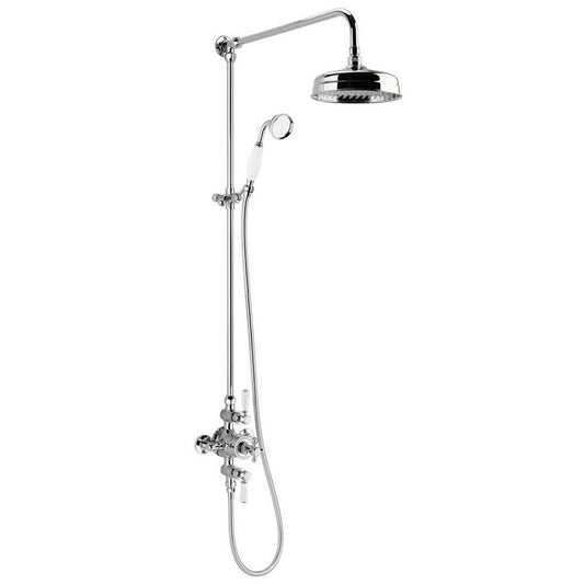 Duschsäule mit Thermostat-Armatur, Chrom