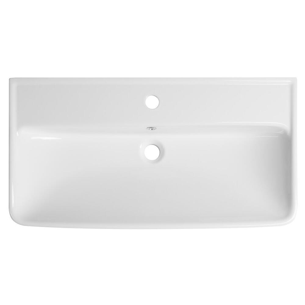 NEON Keramik-Waschtisch 80x41,5cm, weiss