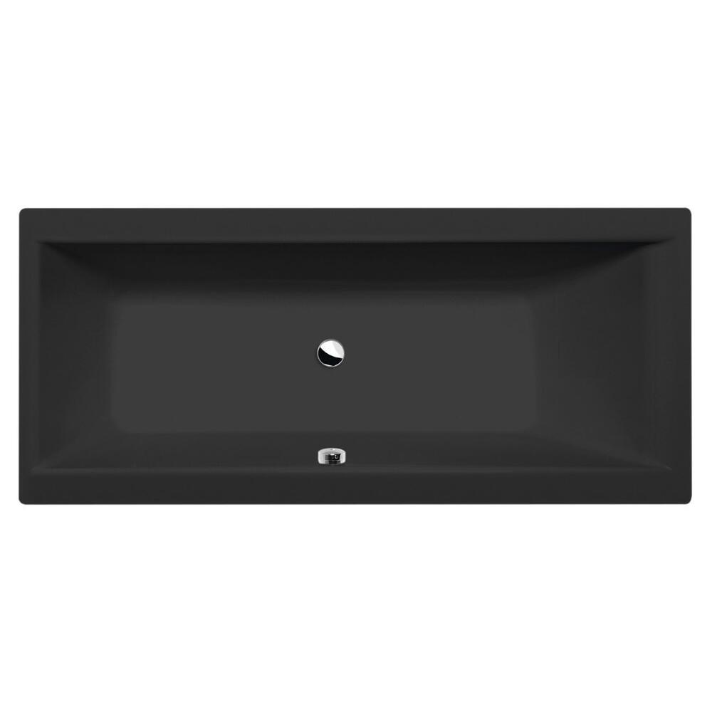 CLEO Rechteckwanne 160x70x48cm, schwarz matt