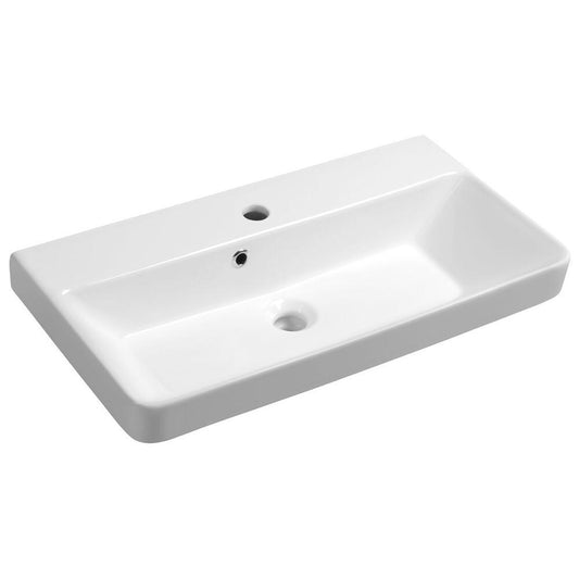 THALIE 70 Keramik-Waschtisch 70x37cm, weiss