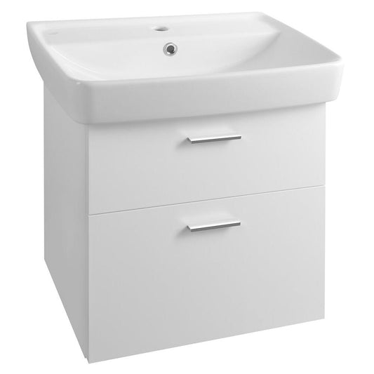 ZOJA Unterschrank mit Schubladen 50x50x37cm, Weiß