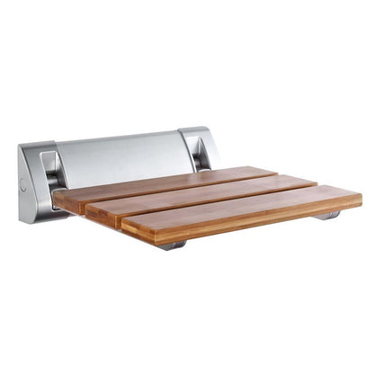 Duschklappsitz 32x32,5cm, Bambus