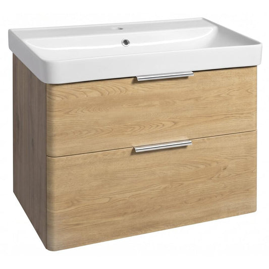 DENEB Unterschrank 77,3x55x42,4cm, Eiche Emporio