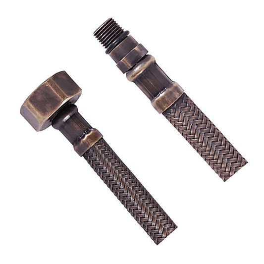 Flexibler Schlauch, Edelstahl M10x3/8", 35cm, Bronze