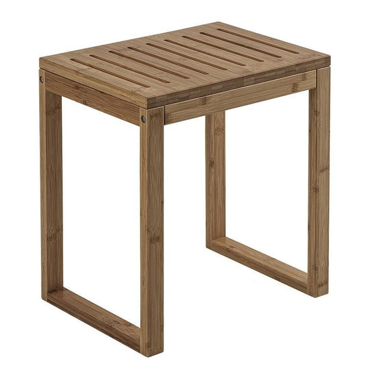 HIMALAYA Hocker/ Badstuhl, 39,5x44,3x29,5cm, Bambus