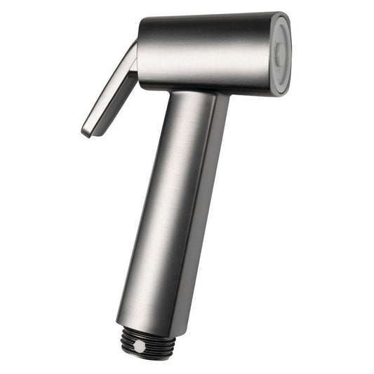 WC-Handbrause, eckig, gun metal