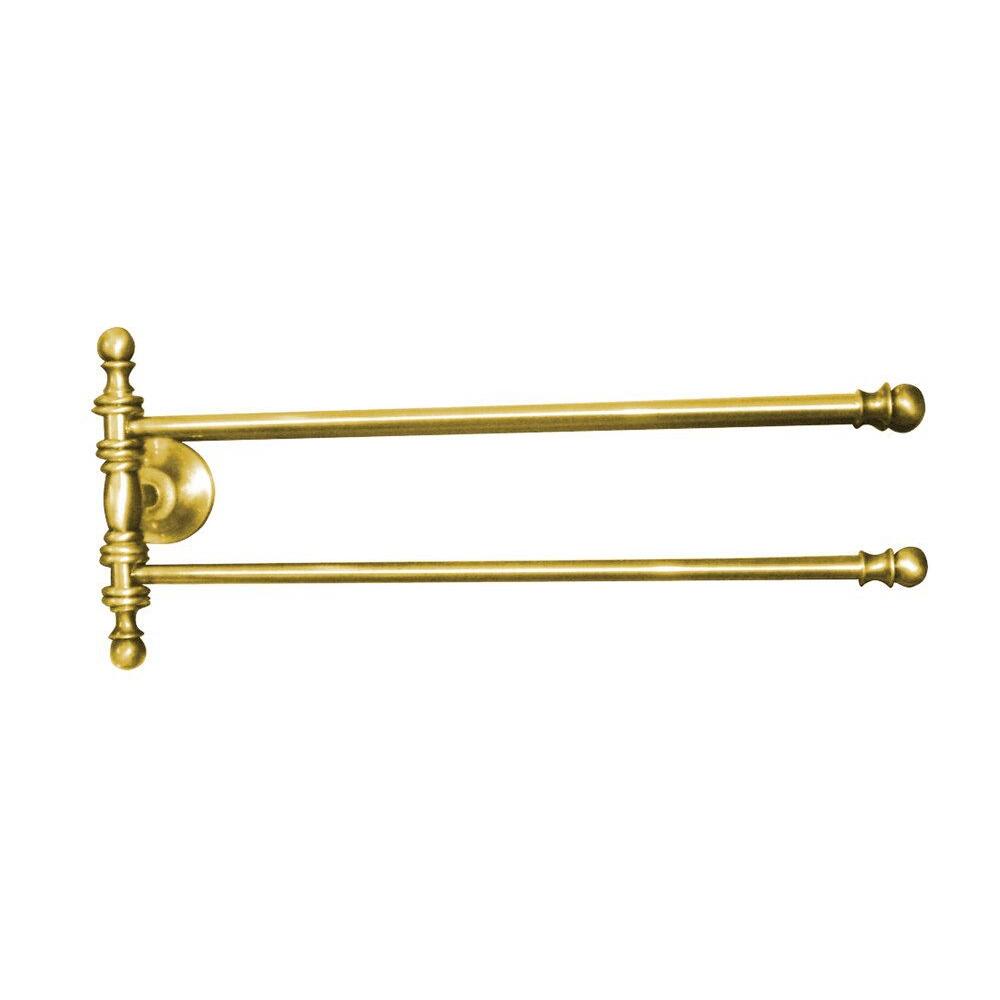 PERLA Doppel-Handtuchhalter drehbar 390mm, Gold