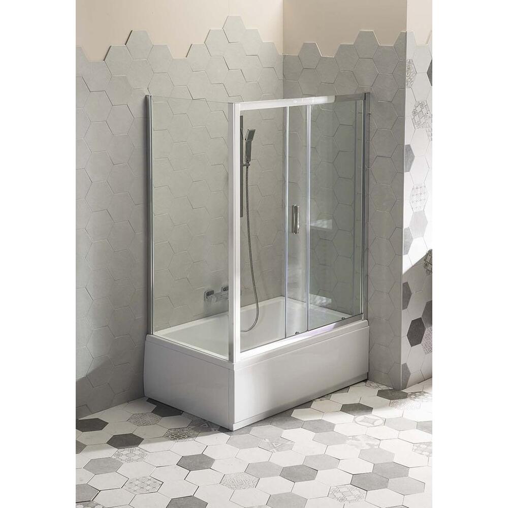 DEEP Duschwanne 110x90x26cm, tief, weiß
