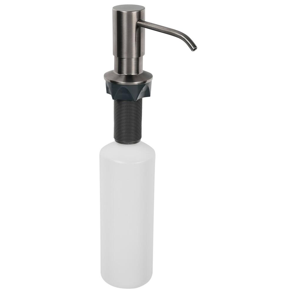 Einbauseifenspender, rund, Gun metal