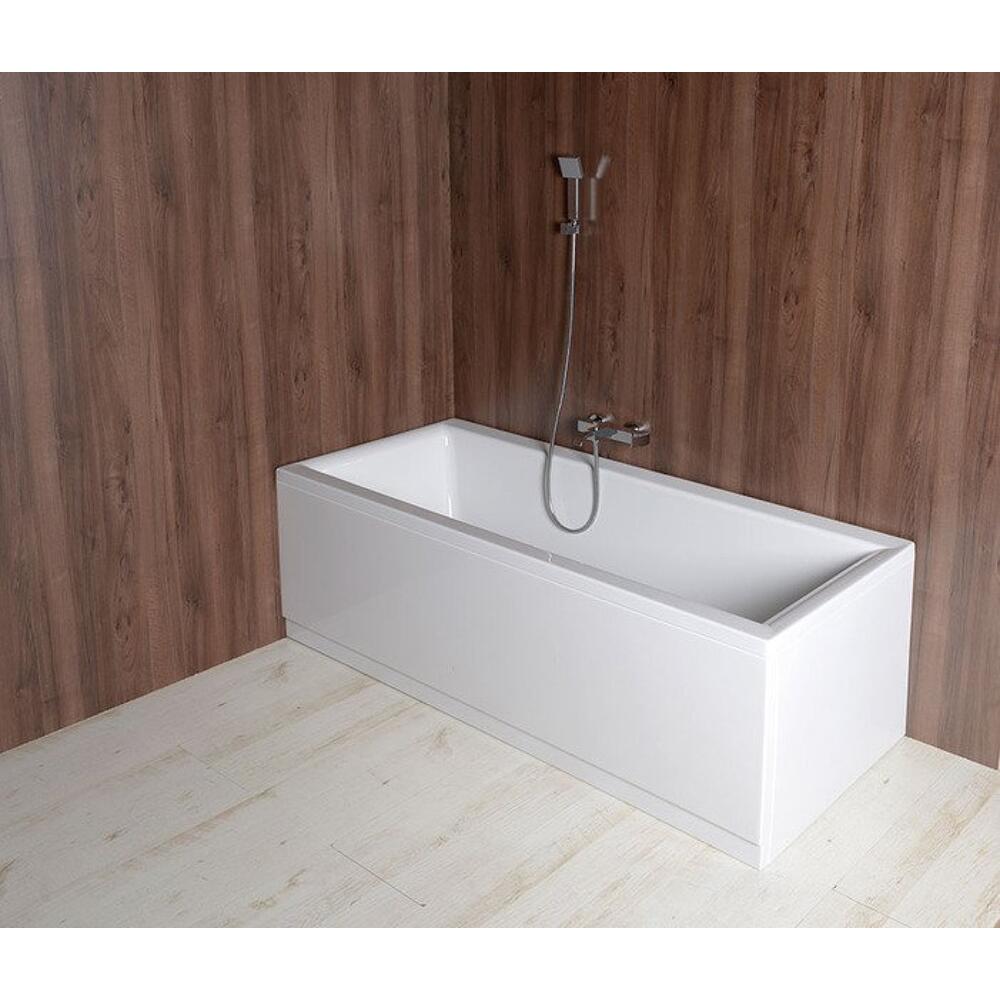 PLAIN 130 Frontschürze 130x59cm, links, weiß
