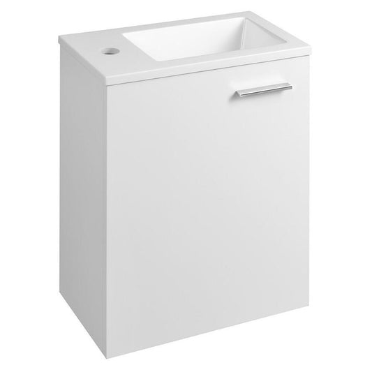 ZOJA Unterschrank mit Waschtisch 40x22 cm, weiß
