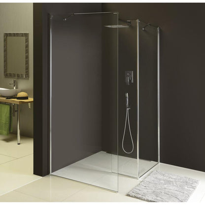 MODULAR SHOWER Seitenwand (B) für Montage an Modul 2, 1200mm, rechts