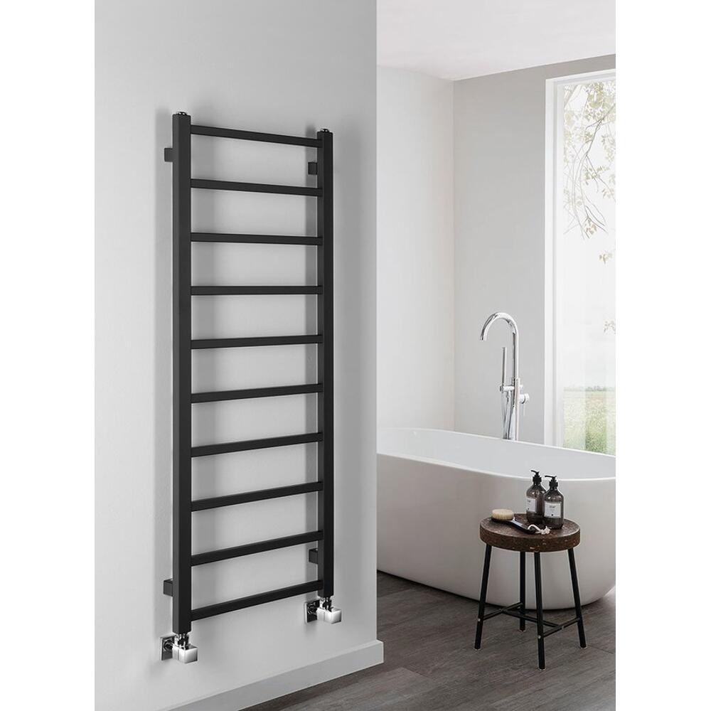 METRO LIGHT Badheizkörper 400x1140 mm, 200W,Schwarz matt