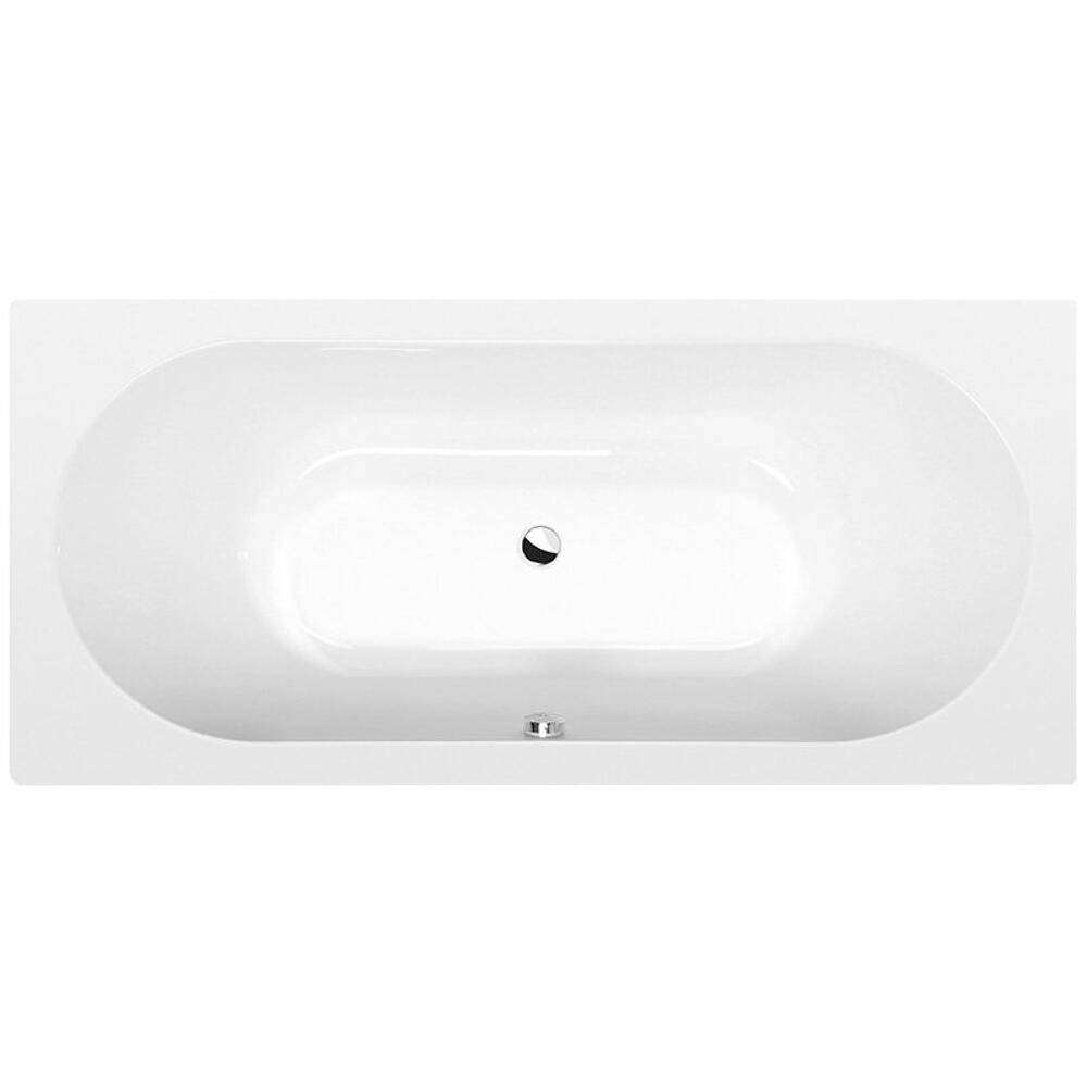 VIVA B Rechteckwanne mit Füßen 185x80x47cm, weiß