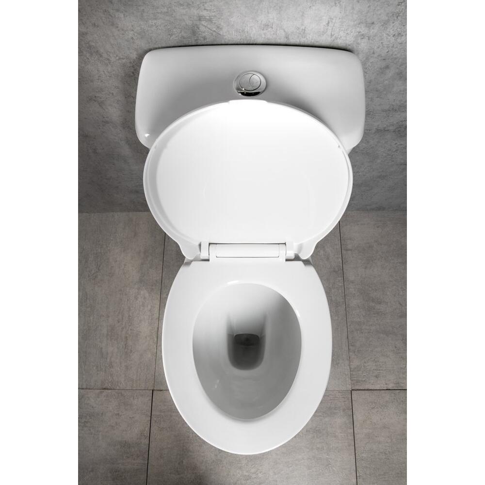 JOSE Kombi-WC, Abgang waagerecht, weiß