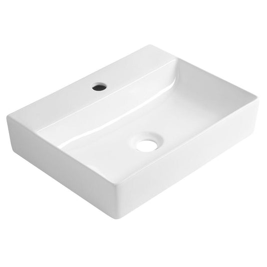 SOYO Keramik Waschtisch 46x36cm, Weiß