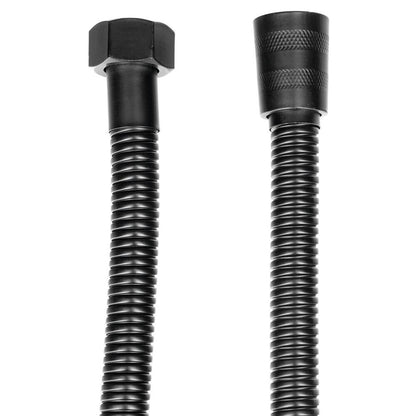 POWERFLEX Metall-Duschschlauch, 120cm, Schwarz matt
