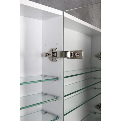 NEON Spiegelschrank, 60x66,5cm, weiß