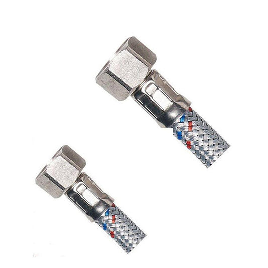 Flexibler Schlauch, Edelstahl FxF 3/8"x1/2", 40cm