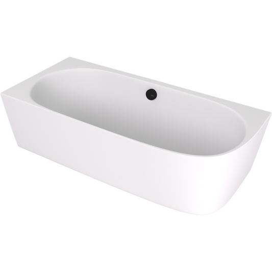 SUSSI L Freistehende Badewanne 160x70x49,5cm, weiß matt