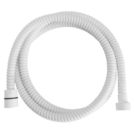 POWERFLEX Metall-Duschschlauch, 150cm, Weiß matt