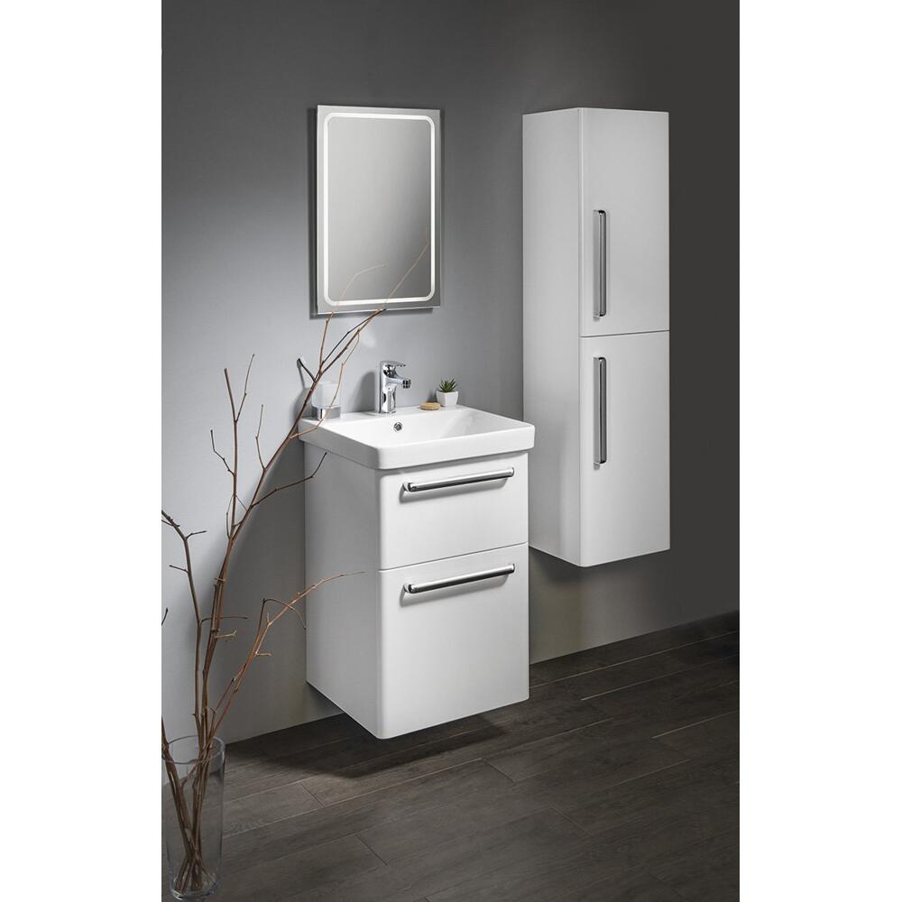 THEIA Unterschrank 46,4x70x44,2cm, 2x Schublade, weiß
