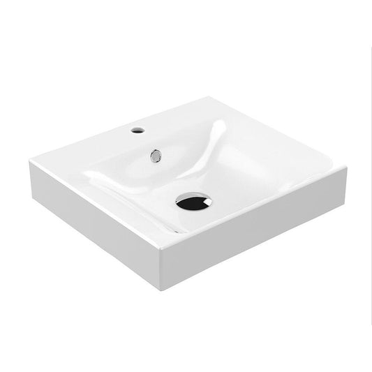 CENTO Keramik-Waschtisch 50x45cm, weiß