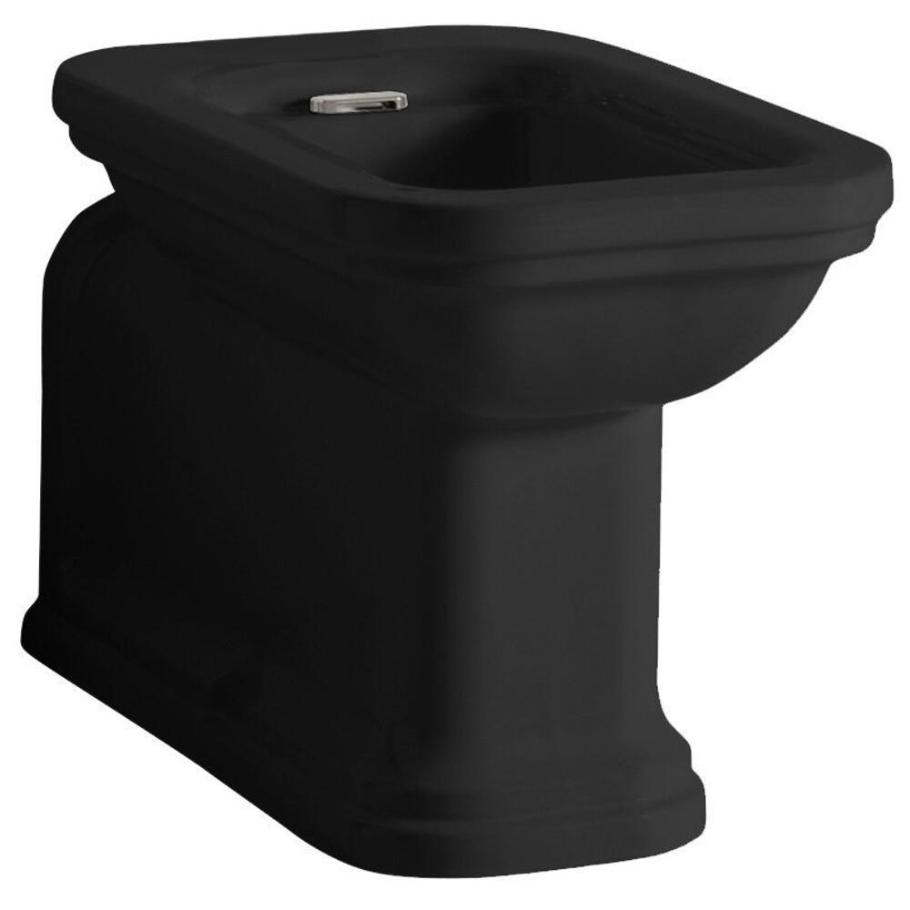 WALDORF Bidet 37x65cm, schwarz matt