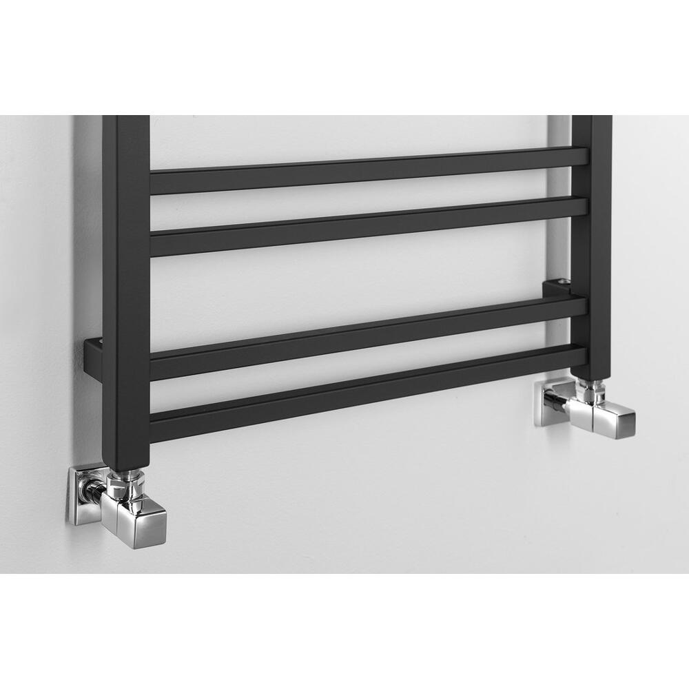 METRO DOS Badheizkörper 550x1430 mm, 500W,Schwarz matt