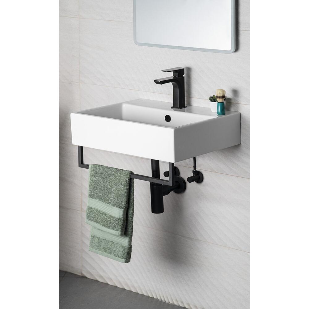 SISTEMA Keramik-Waschtisch 60x42 cm, weiss