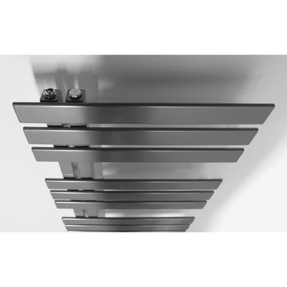 SILVANA Badheizkörper 500x1236 mm, Silber metall