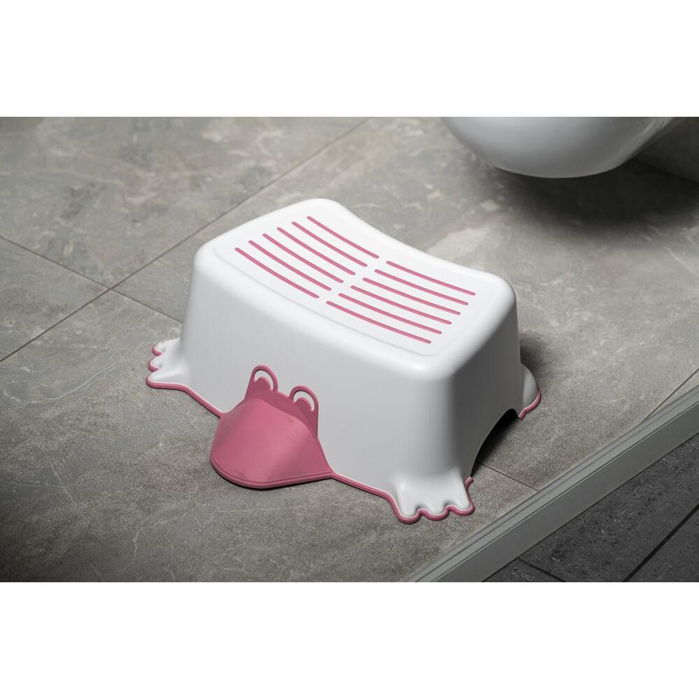 DUCK Kinder-Tritthocker, Rosa