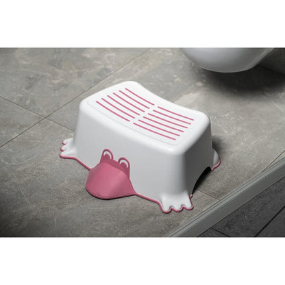 DUCK Kinder-Tritthocker, Rosa