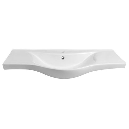 ZARA 100 Keramik-Waschtisch 99,5x46,5cm, weiß