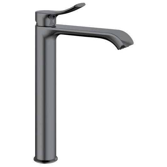 SUGA Waschbecken-armatur, hoch, Gun metal