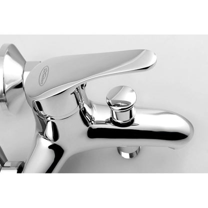 AQUALINE 35 Wannenarmatur für Wandmontage, 100mm Abstand, Chrom