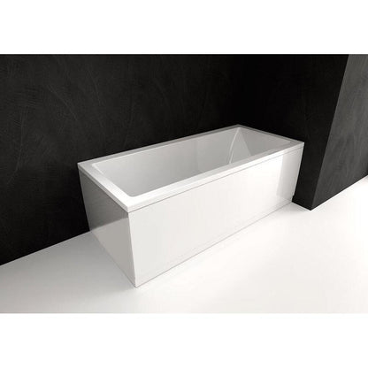 PLAIN 74 Seitenschürze 74x59 cm, weiß