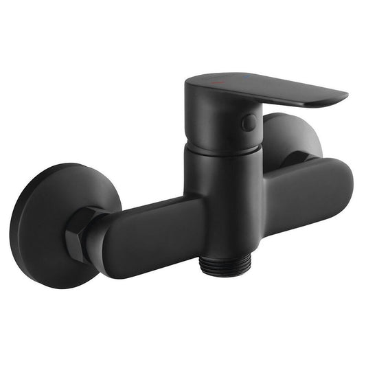 LOTTA Wandarmatur 3/4", ohne Auslauf, schwarz matt