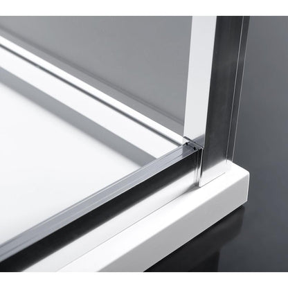 EASY LINE Duschtür 1600mm, Klarglas