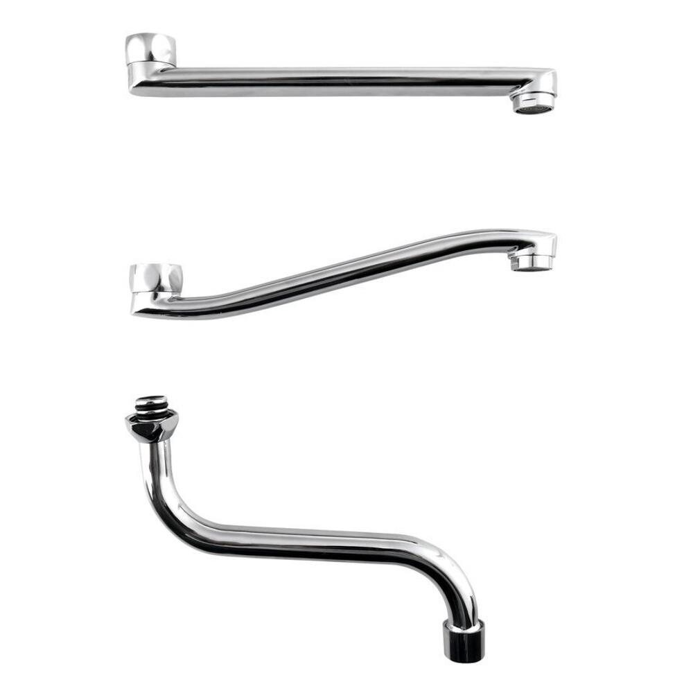 AQUALINE 35 Wand-Spültischarmatur 3/4", ohne Auslauf, Chrom