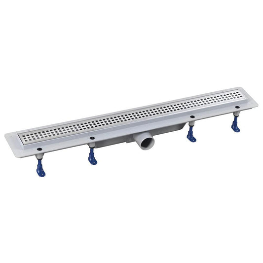 INDY Bodenrinne mit Rost aus Edelstahl, L-810, DN50