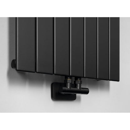 VERTIGO Badheizkörper 502x1800mm, 950W, Schwarz matt