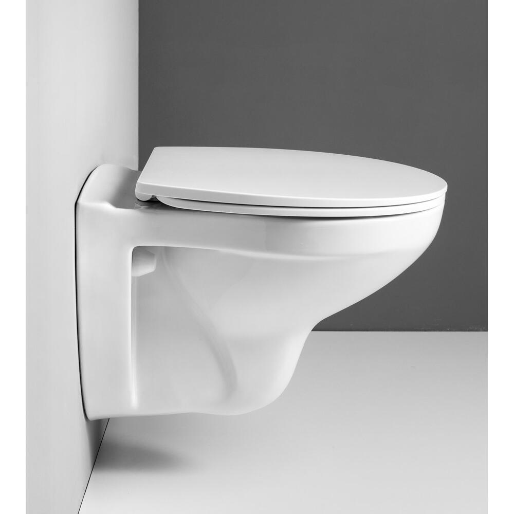 TAURUS Hänge-WC 36x54,5cm, Weiß