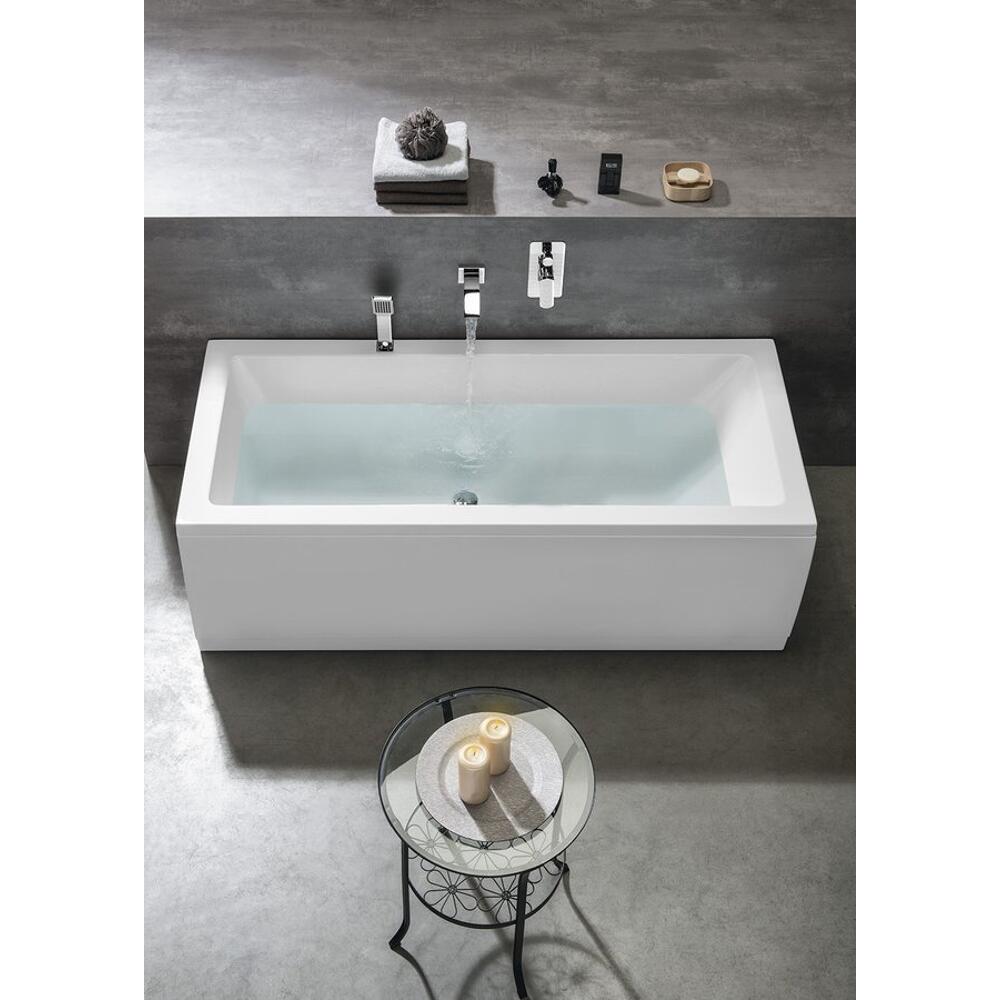 MIMOA Rechteckwanne 170x80x39cm, weiß